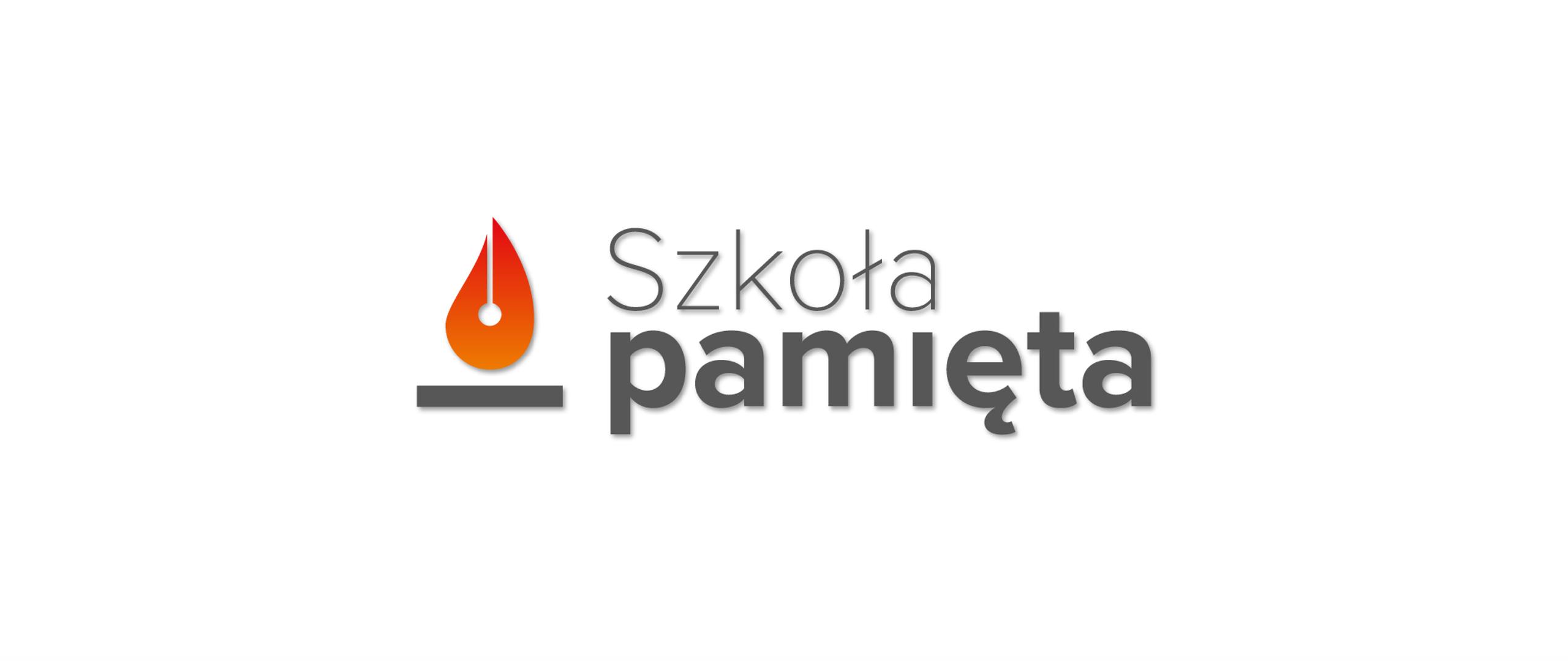 Logo " Szkołą pamięta".