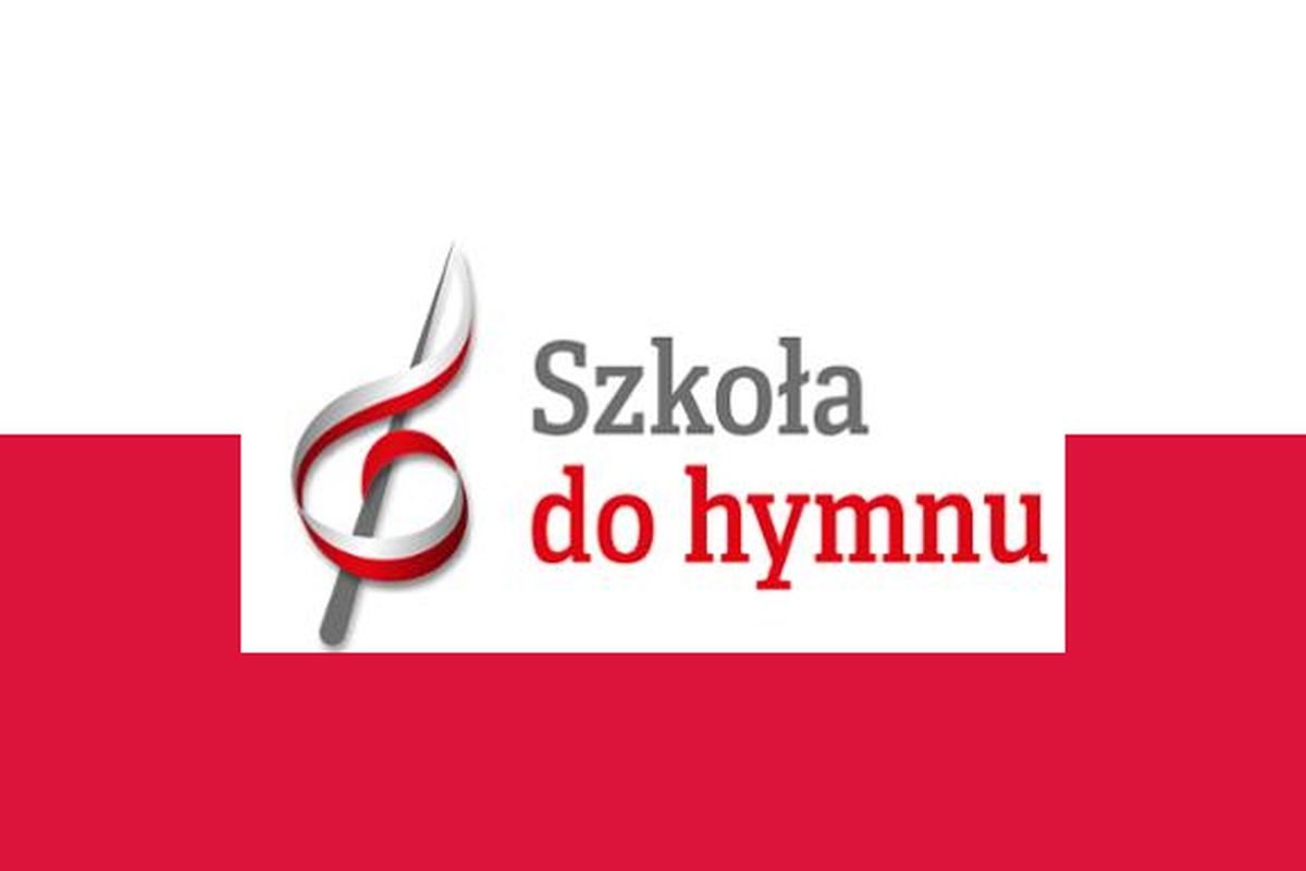 Szkoła do hymnu - logo.