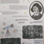 Plakat o Mikołaju Koperniku.